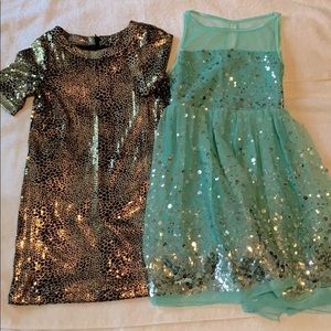 Girls Size 8 Bundle of two "Party" Dresses by Laundry & Roxette